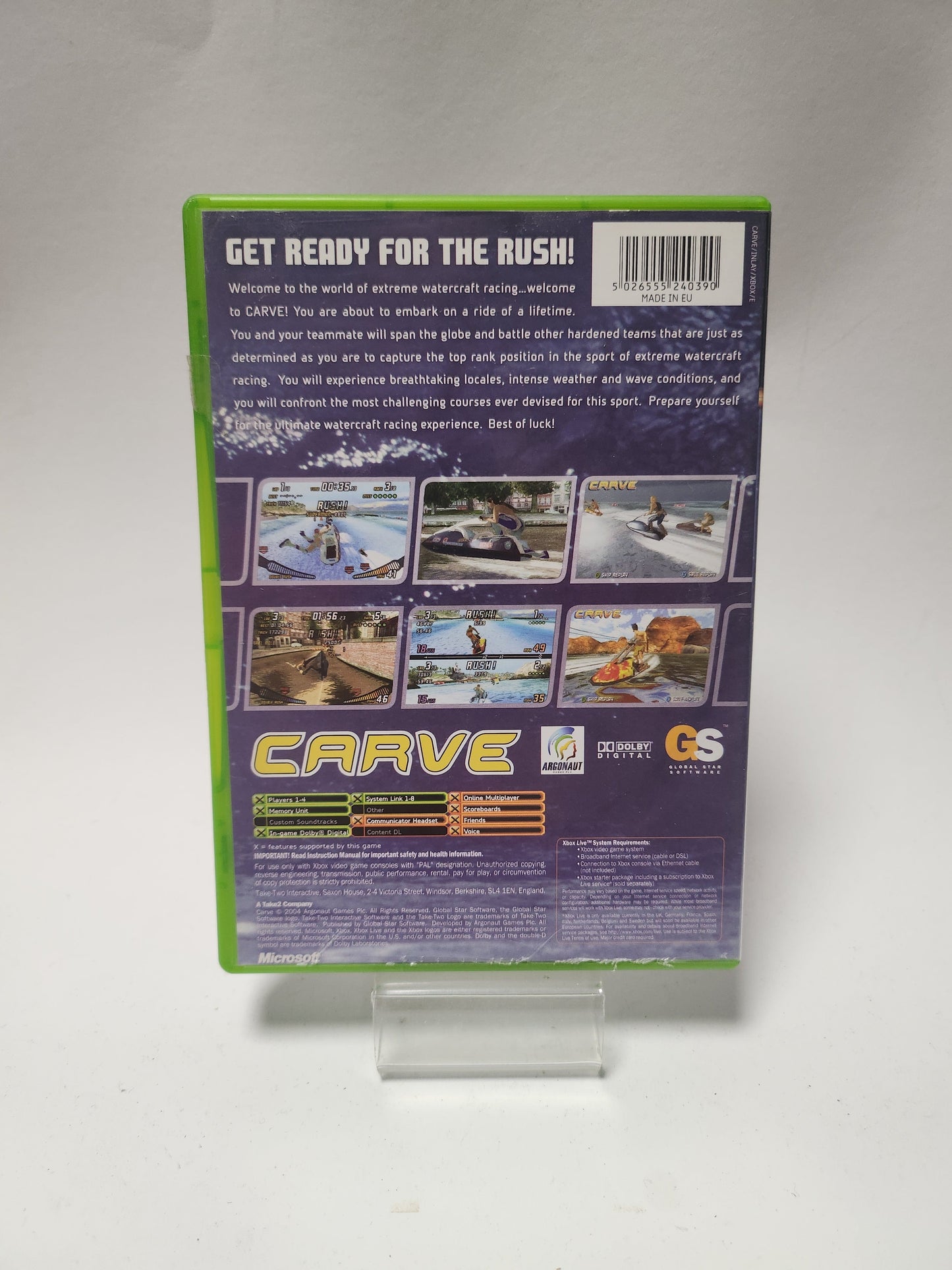 Carve Xbox Original - Xbox original games
