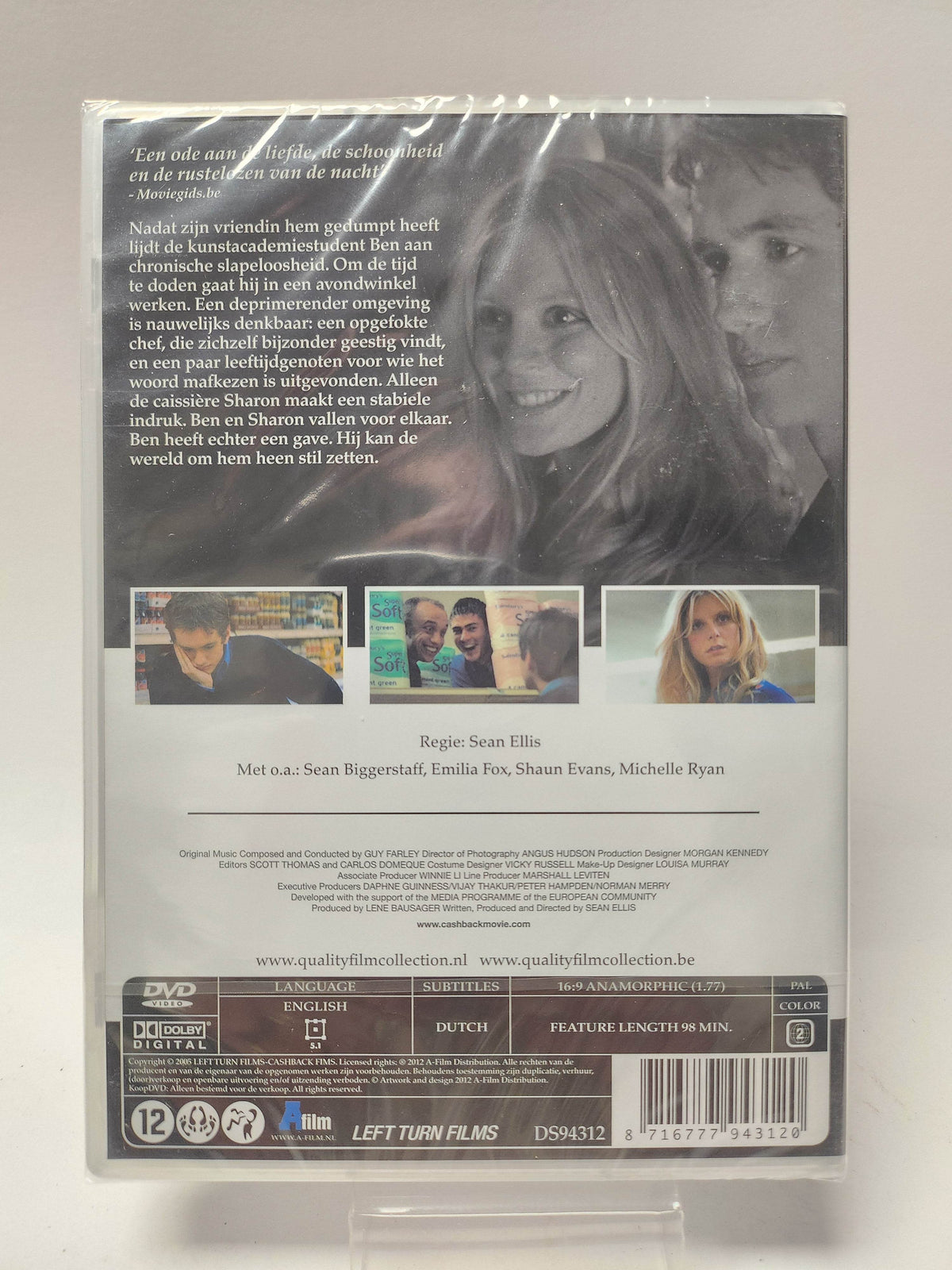 CashBack geseald DVD - Feniks Gameshop