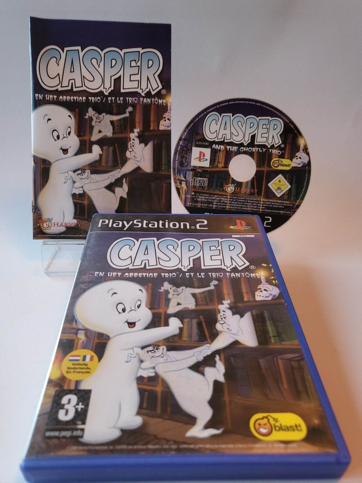 Casper en het Geestige Trio Playstation 2 - Feniks Gameshop