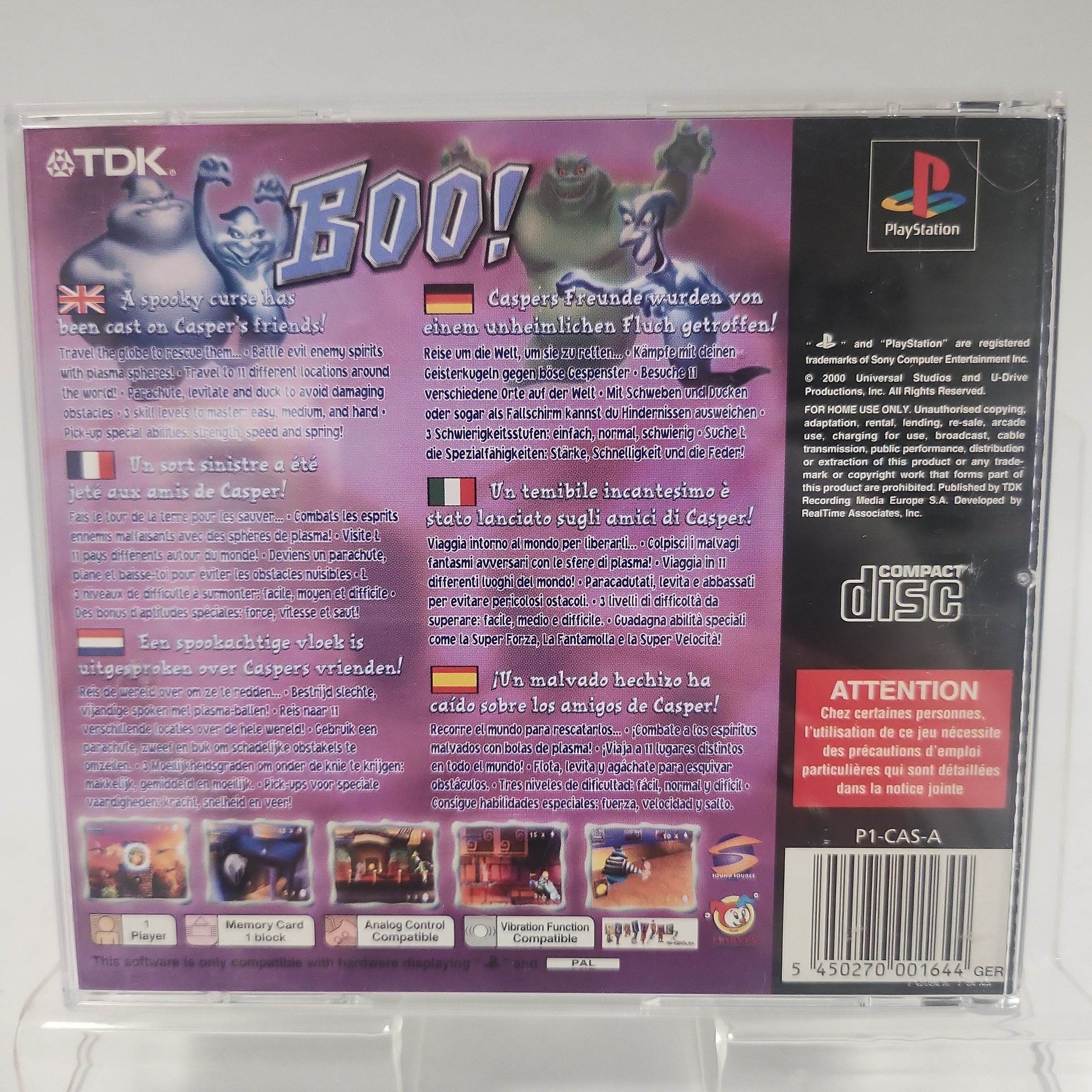 Casper: Friends Around the World Playstation 1 - Feniks Gameshop
