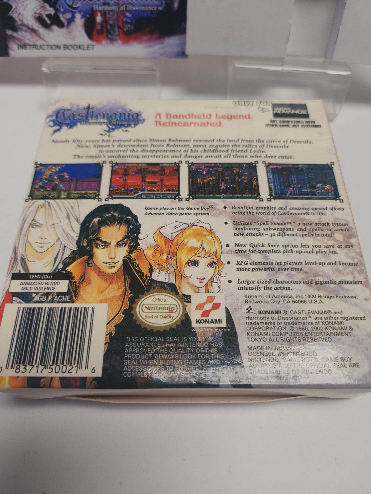 Castlevania Harmony of Dissonance (Repro) Game Boy Advance - Feniks Gameshop