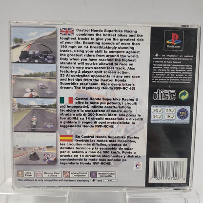 Castrol Honda Superbike Racing Playstation 1 - Feniks Gameshop