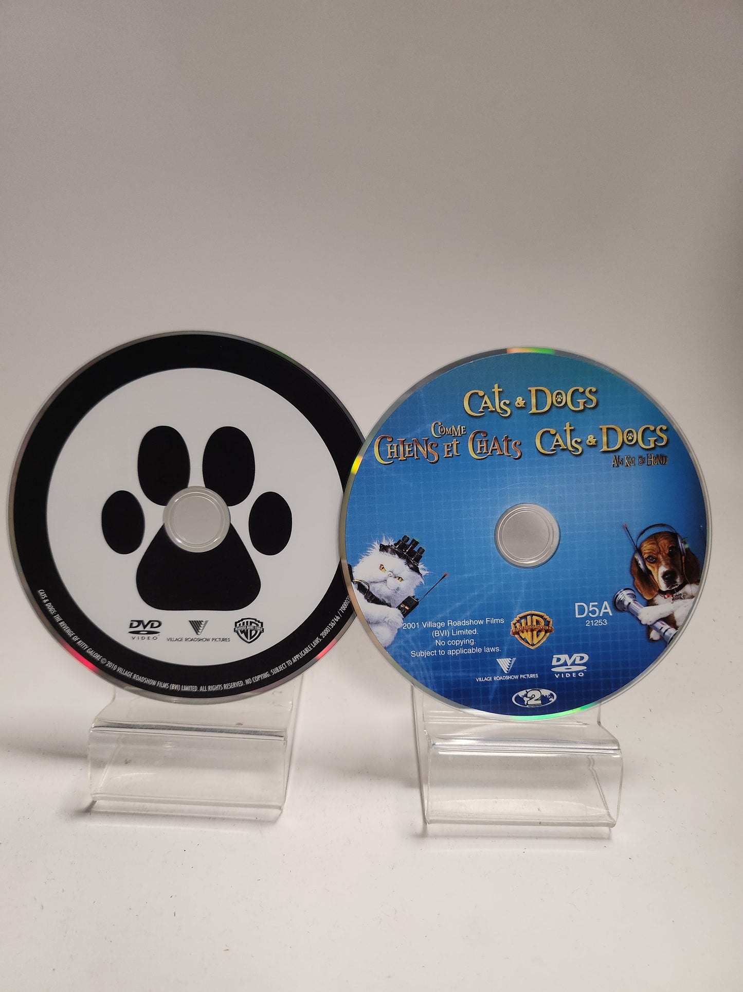 Cats & Dogs 2 Pack Dvd Kids - Dvd kids