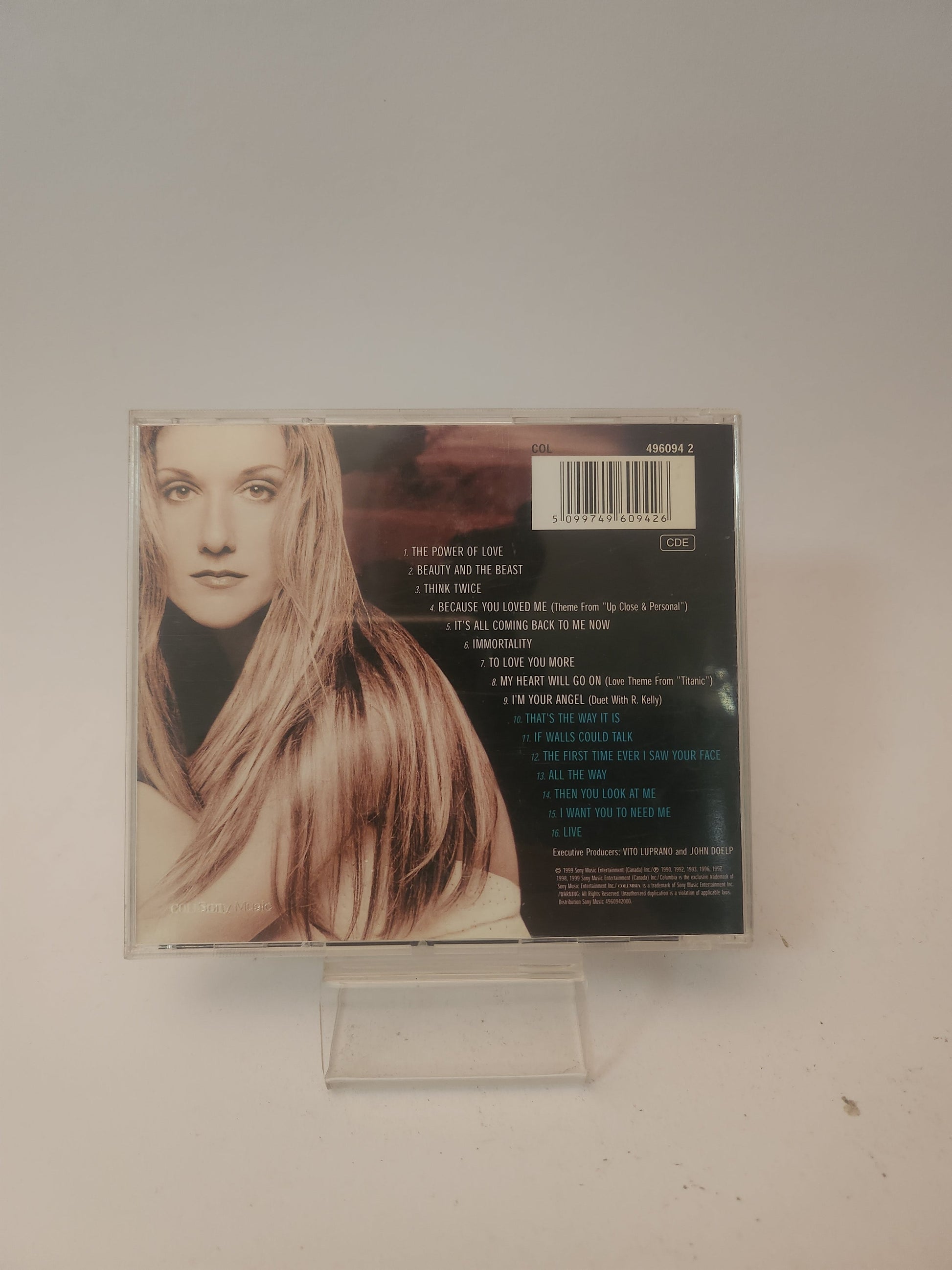 Celine Dion: All the Way ’a Decade of Song’ CD - Cd