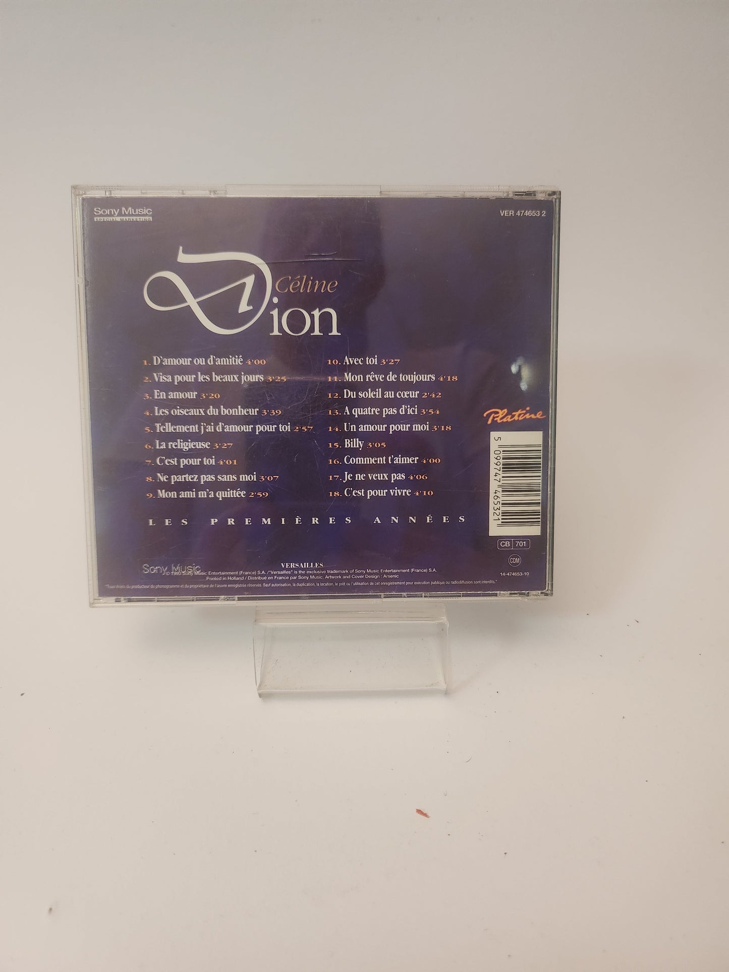 Celine Dion: Les Premières Annees CD - Cd