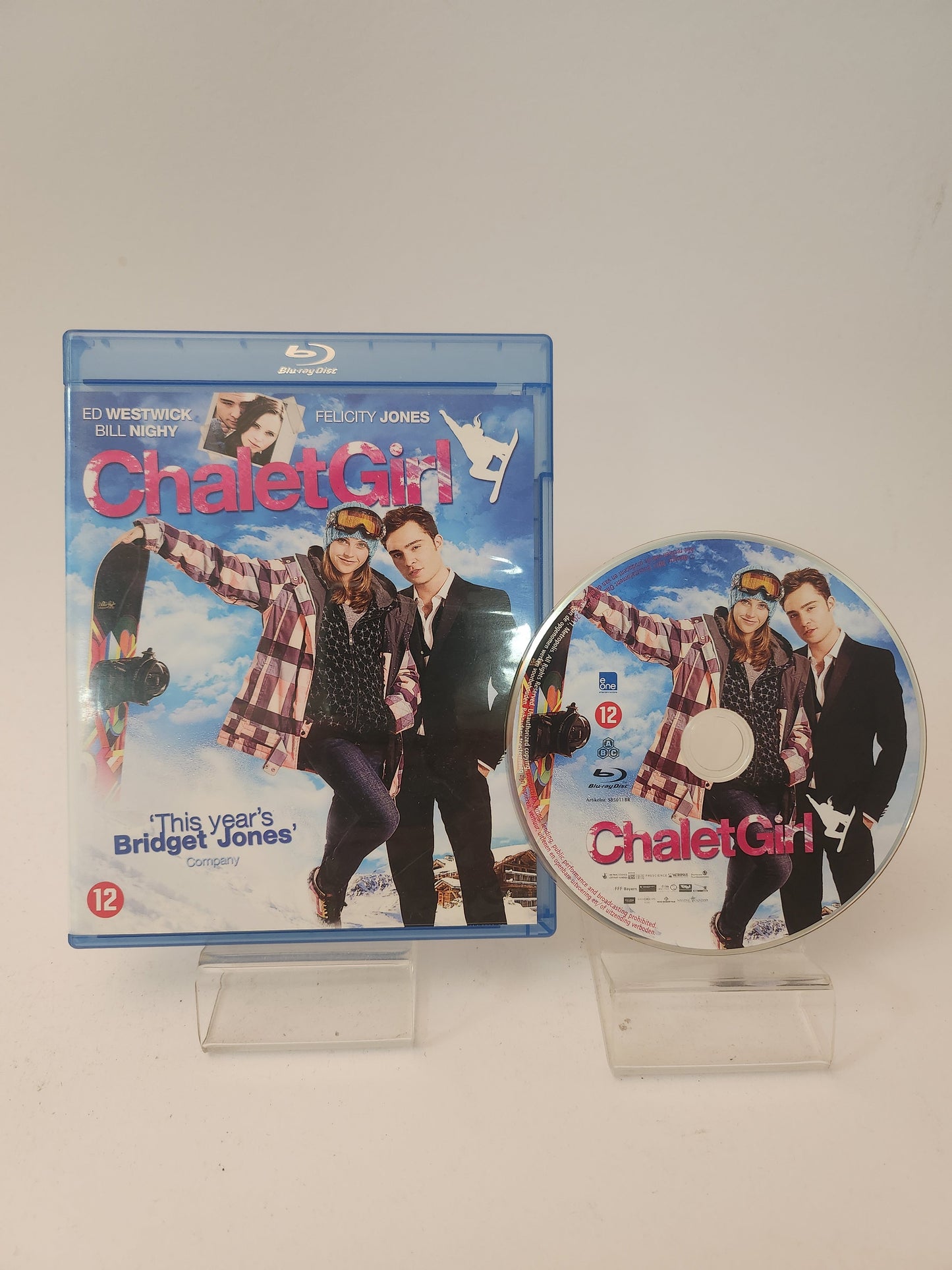 Chalet Girl Blu-Ray Felicity Jones Ed Westwick - Blu-Ray