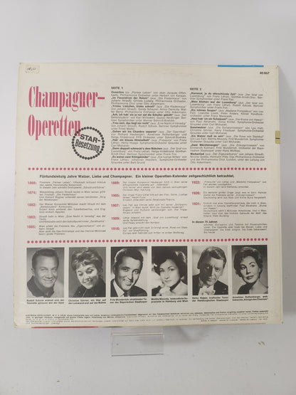 Champagner-Operetten LP Vinyl - Lp Vinyl