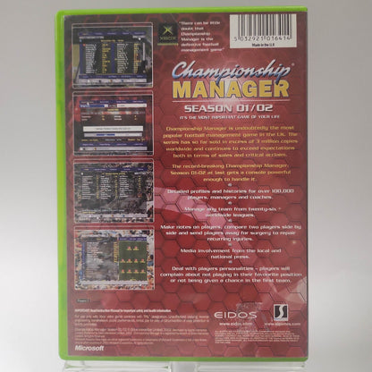 Championship Manager Season 01/02 Xbox Original - Feniks Gameshop
