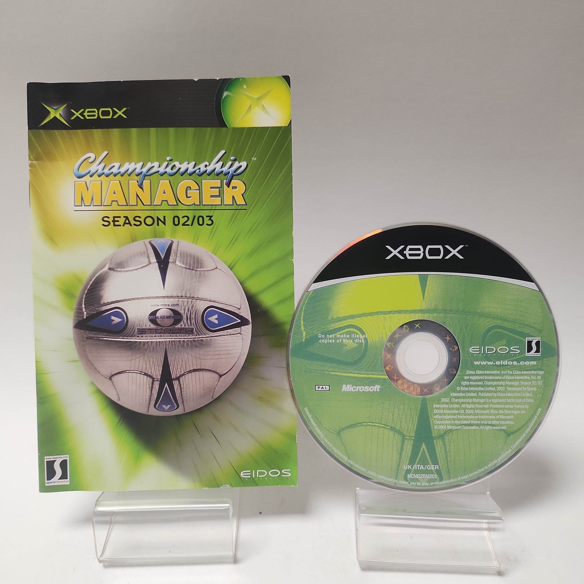 Championship Manager Season 02/03 Xbox Original - Feniks Gameshop