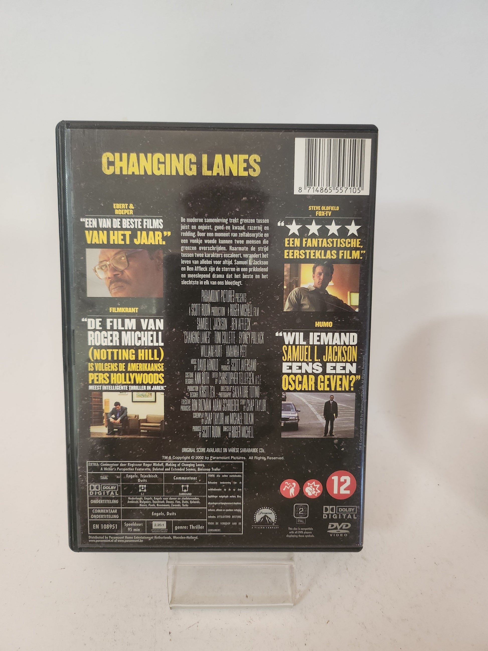 Changing Lanes Dvd - Dvd Volwassenen