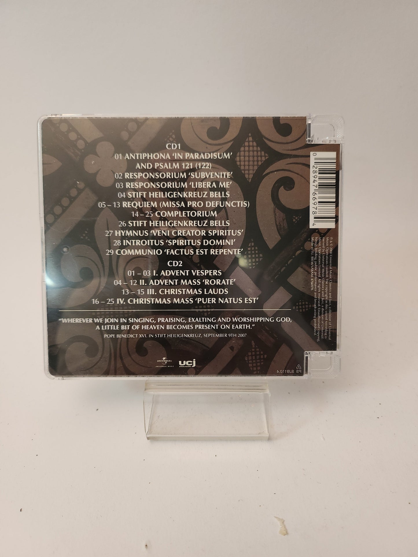 Chant: Music for Paradise CD - Cd