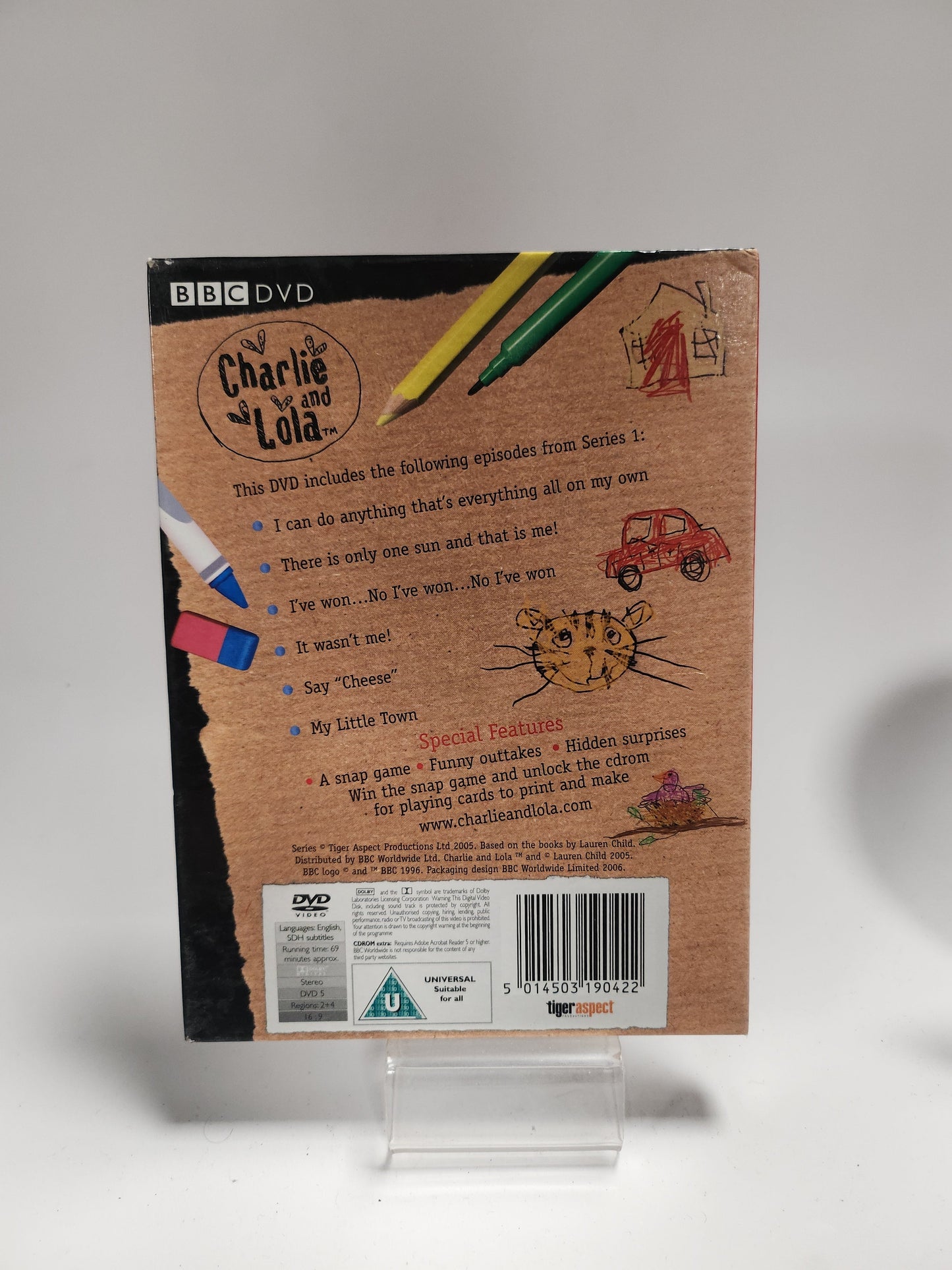 Charlie and Lola Three Dvd Kids - Dvd kids