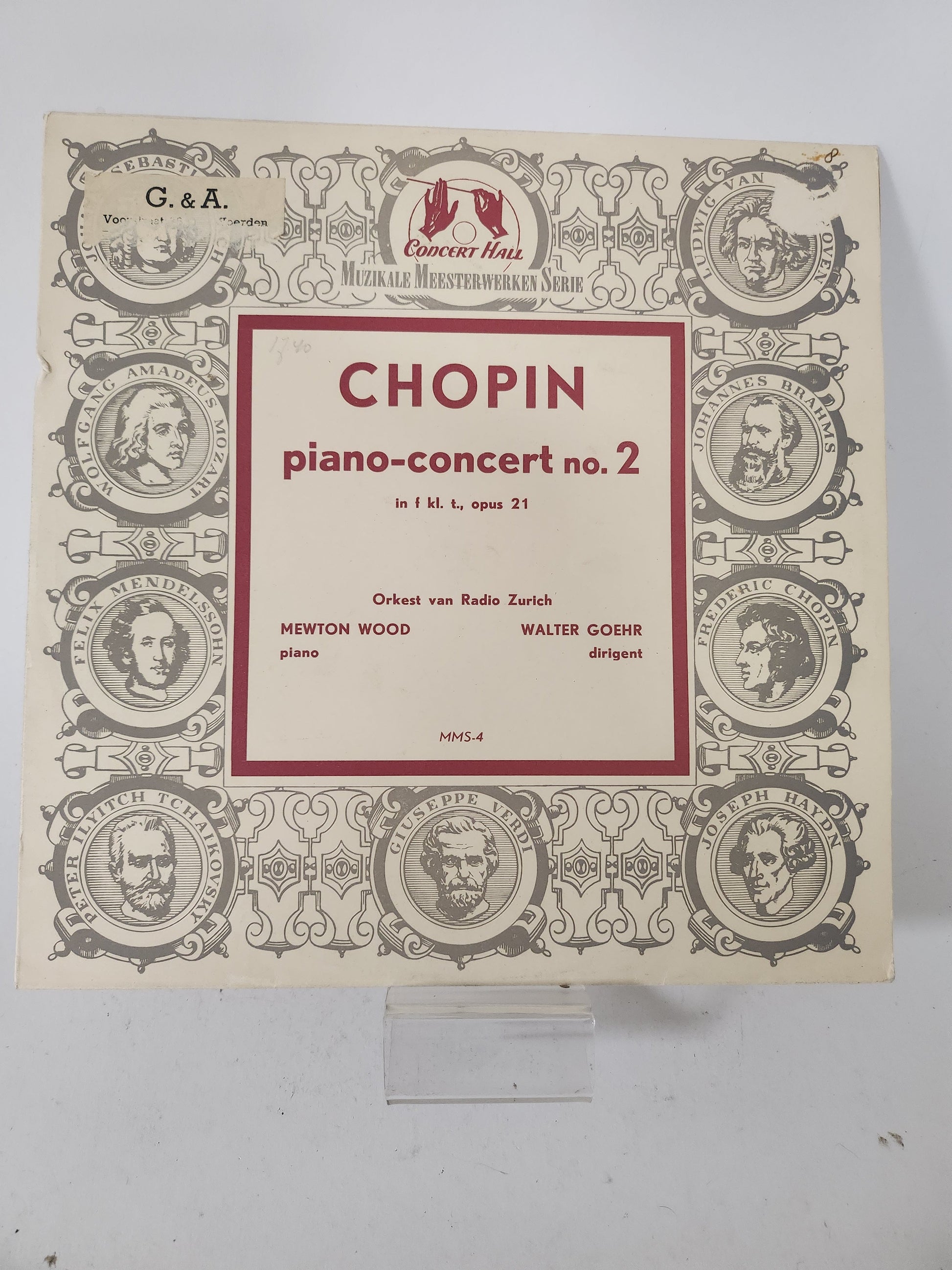 Chopin Piano-Concert no 2 LP Vinyl - Lp Vinyl