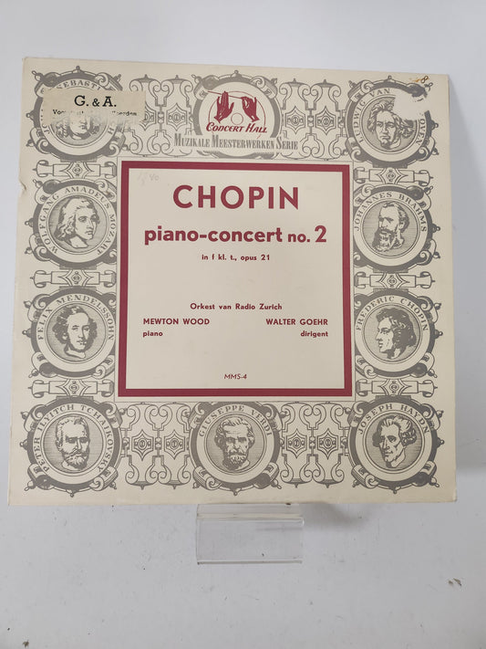 Chopin Piano-Concert no 2 LP Vinyl - Lp Vinyl