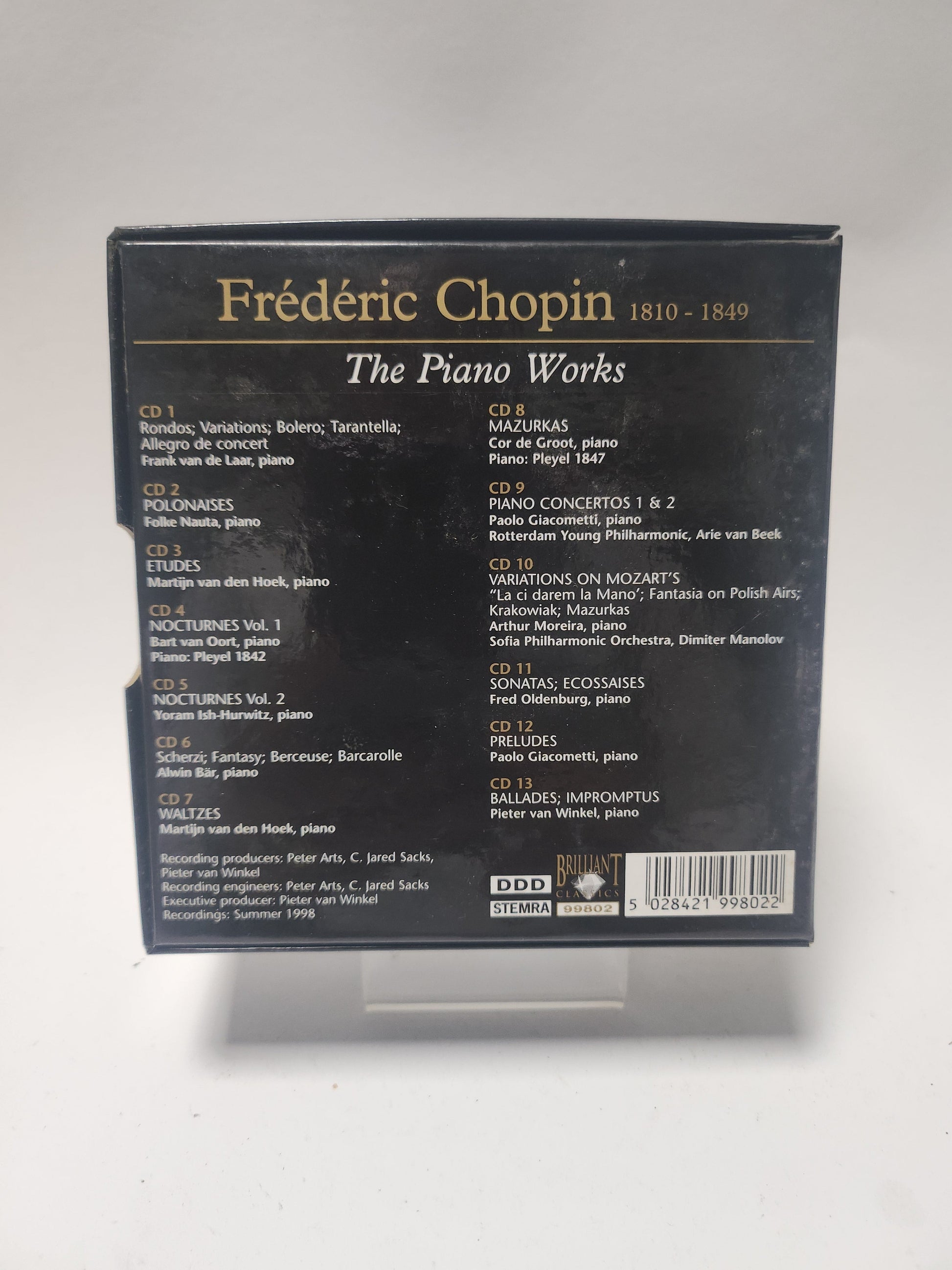 Chopin ’the Piano Works’ 13 CD Box - Cd