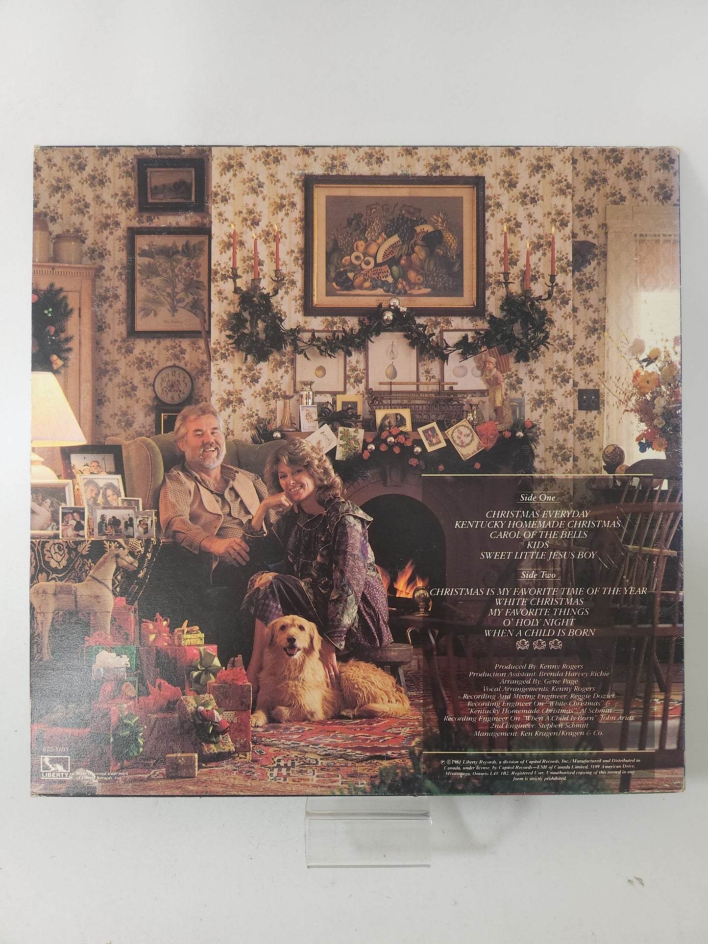 Christmas: Kenny Rogers LP Vinyl - Lp Vinyl