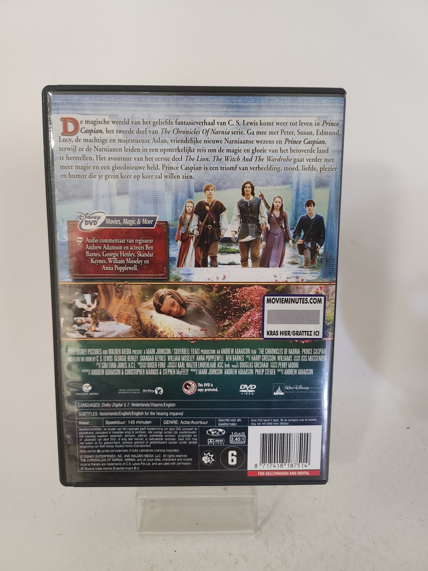 Chronicles of Narnia Prince Caspian Dvd Kids - Dvd kids