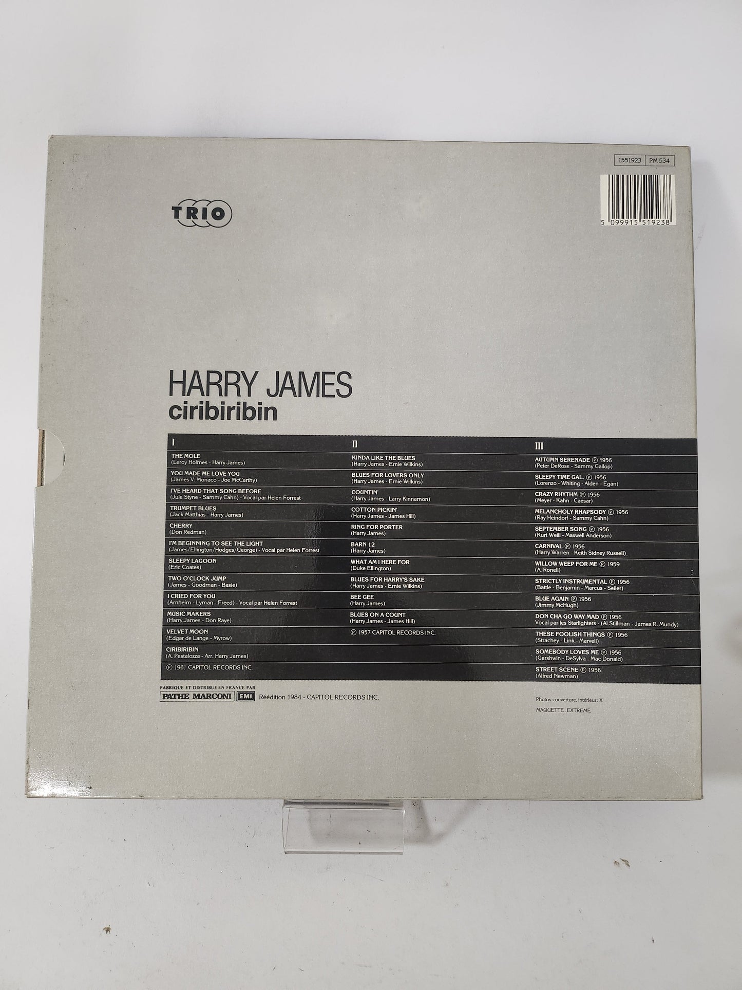 Ciribiribin: Harry James LP Vinyl - Lp Vinyl