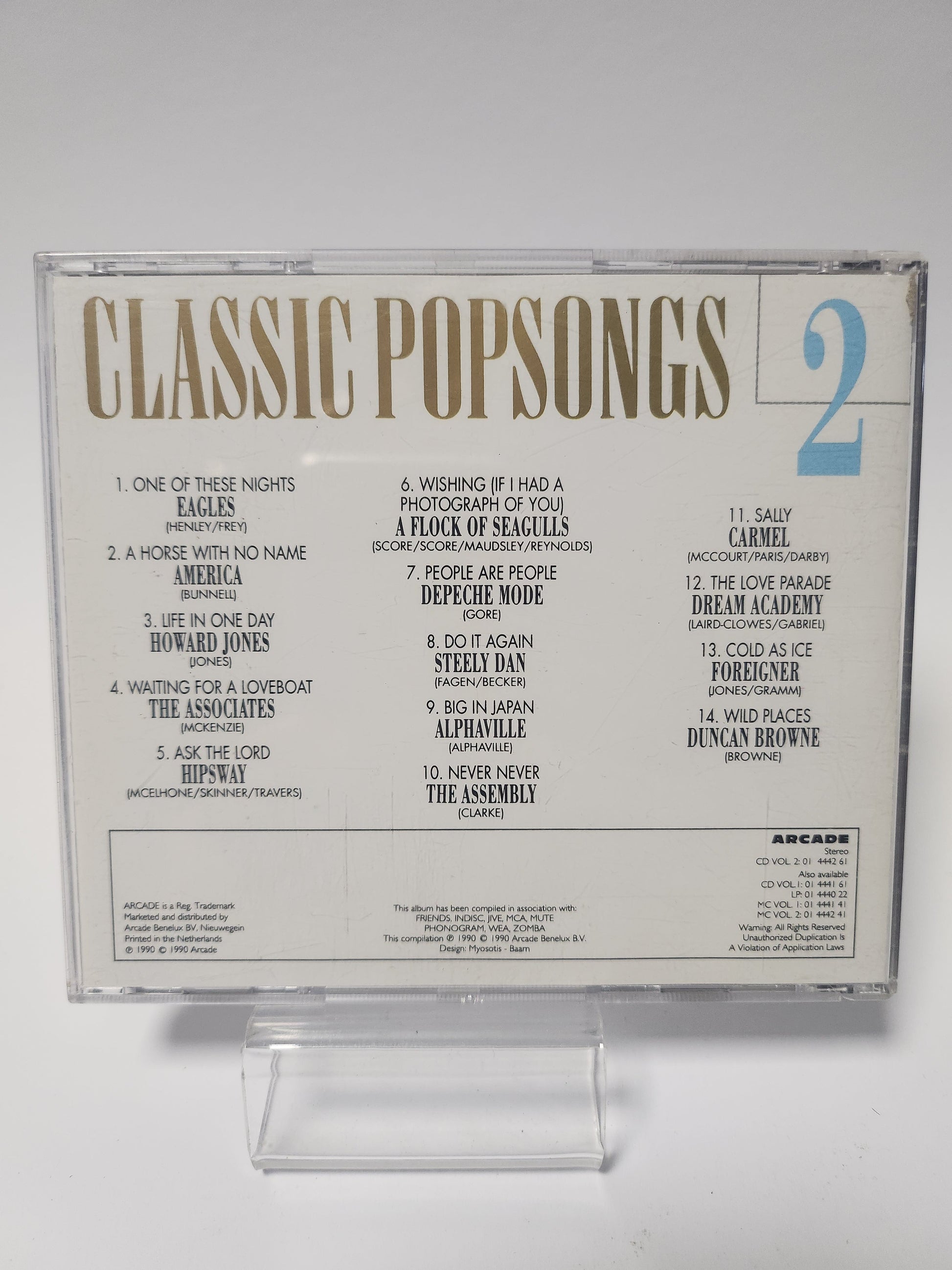 Classic Pop Songs 2 CD - Cd