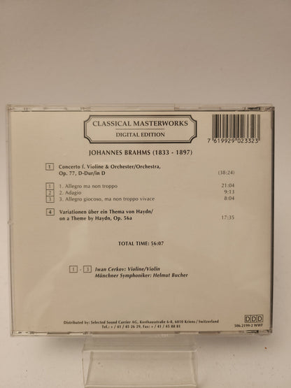 Classical Masterworks: Johannes Brahms CD - Cd