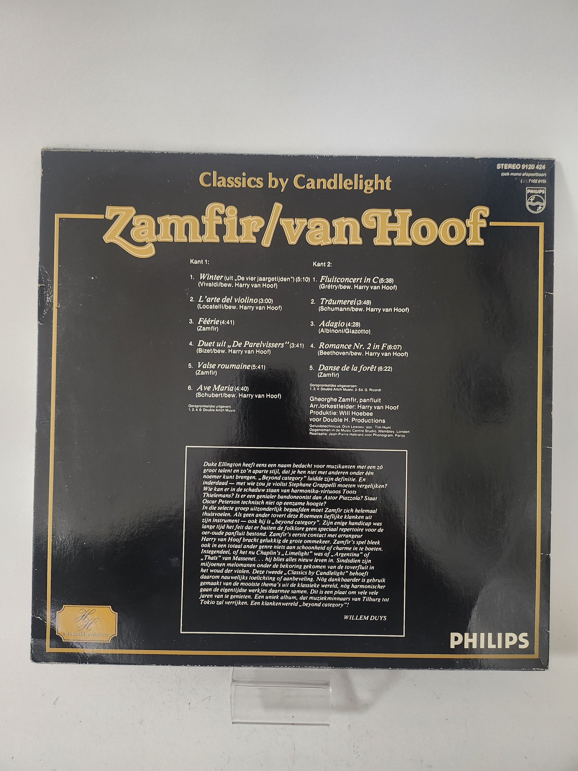 Classics by Candlelight: Zamfir/ van Hoof LP Vinyl - Lp Vinyl