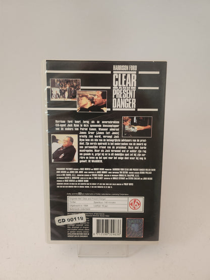 Clear and Present Danger VHS - VHS Volwassenen