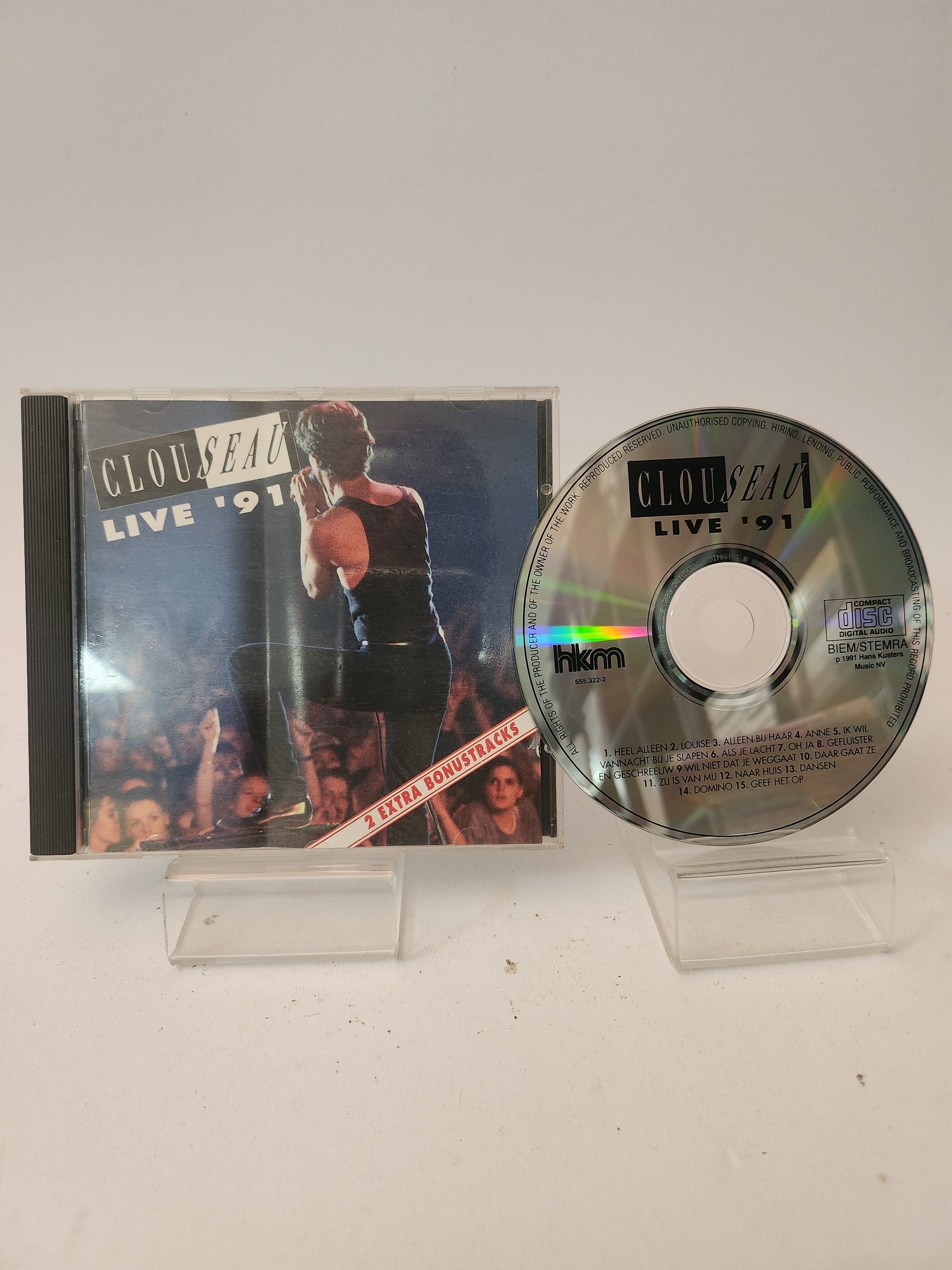 Clouseau Live ’91 CD - Cd