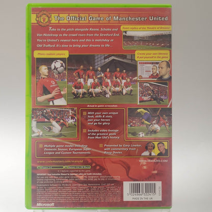 Club Football Manchester United (No Book) Xbox Original - Feniks Gameshop