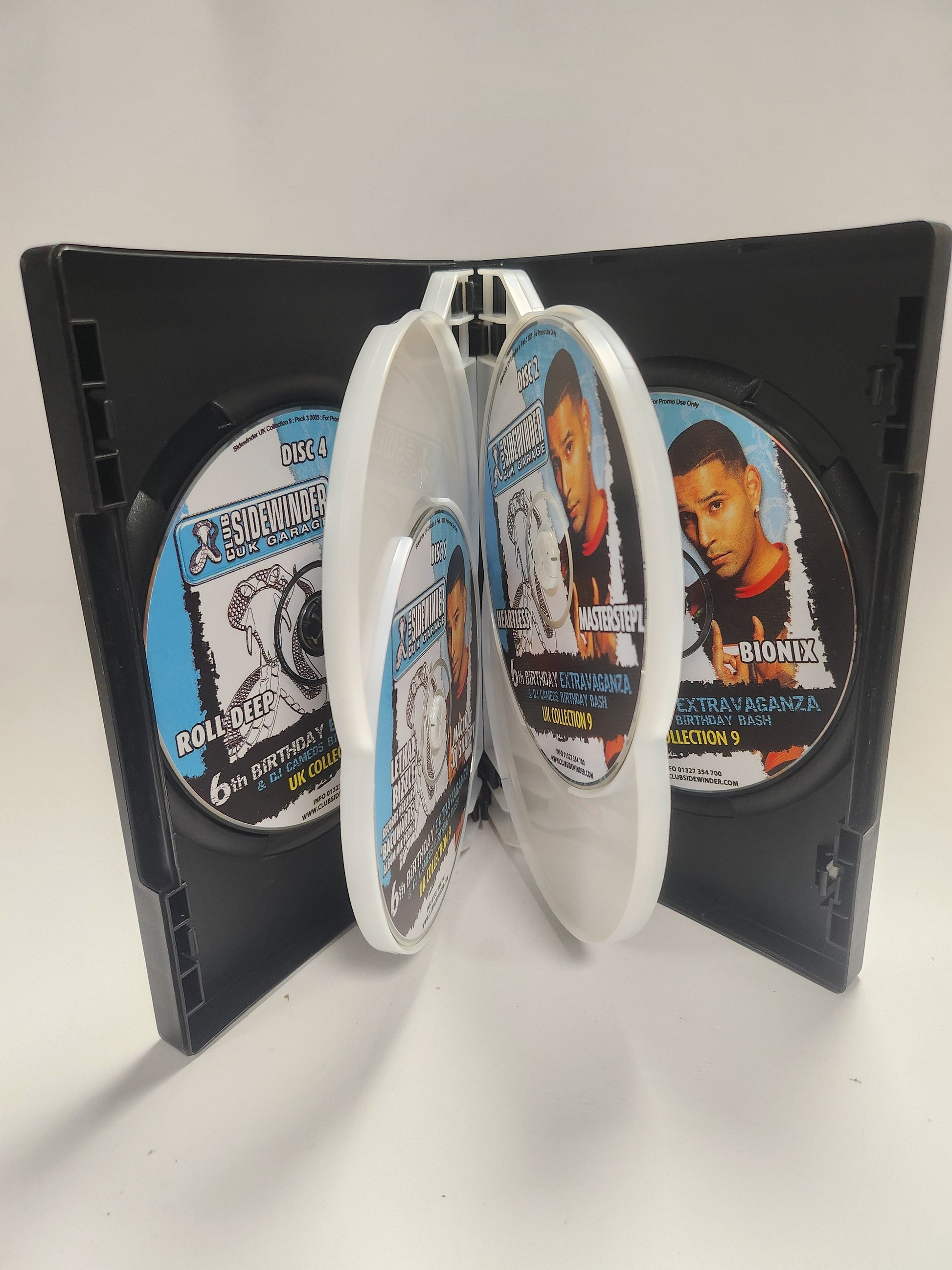 Club Sidewinder UK Garage Limited Edition 6-Disc Dvd Box - Dvd Volwassenen