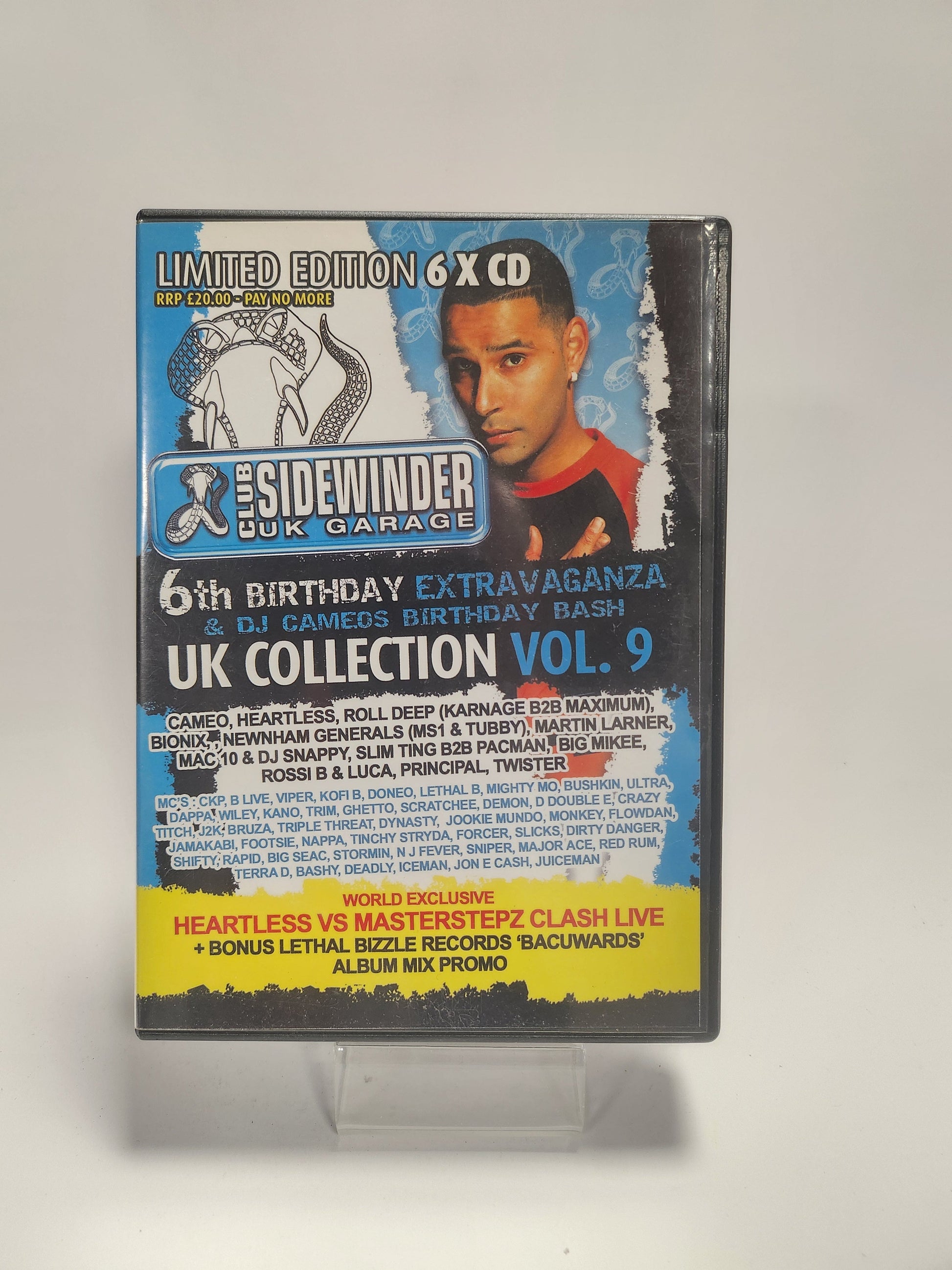 Club Sidewinder UK Garage Limited Edition 6-Disc Dvd Box - Dvd Volwassenen