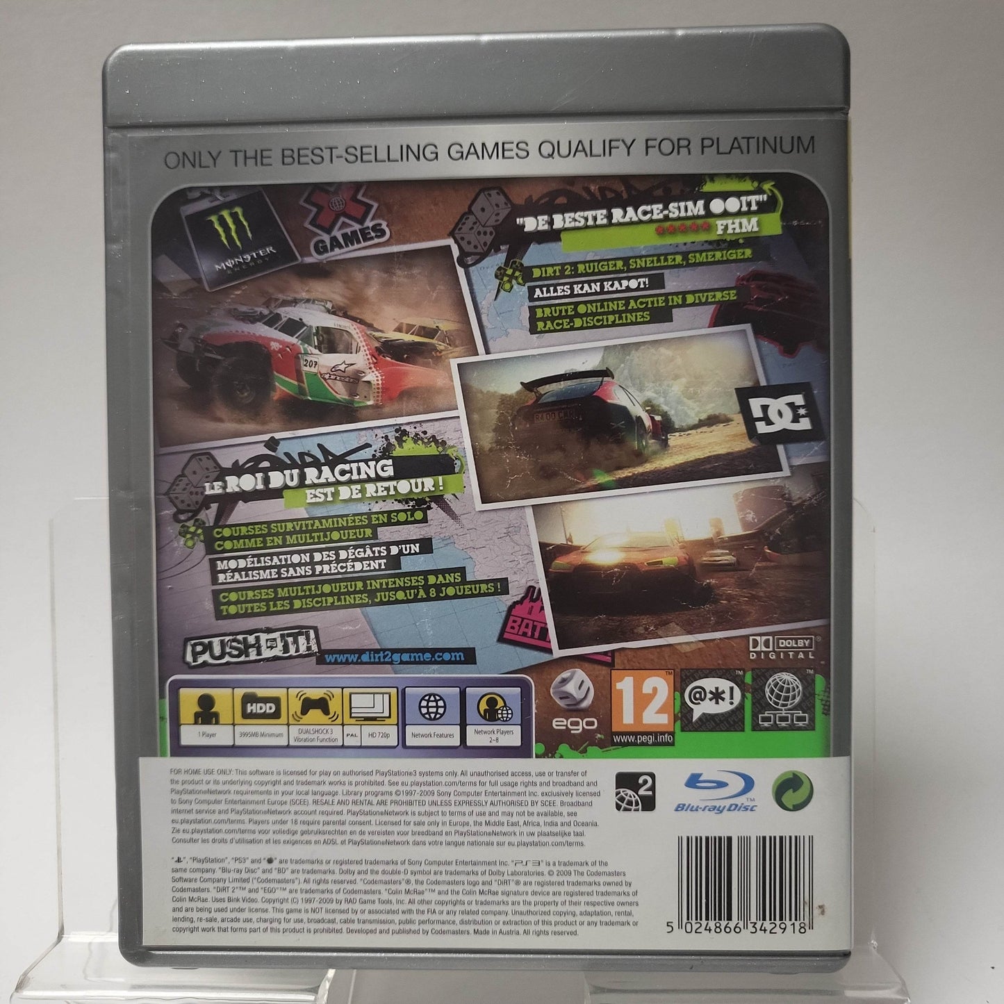 Colin McRae Dirt 2 Platinum Playstation 3 - Feniks Gameshop