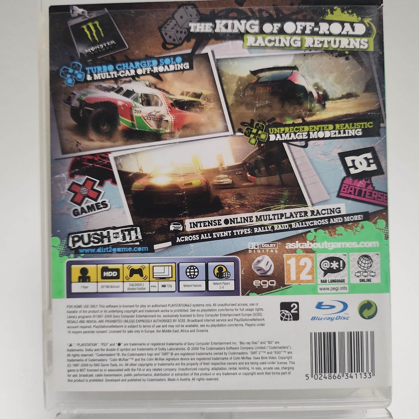 Colin McRae Dirt 2 Playstation 3 - Feniks Gameshop