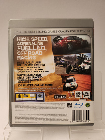 Colin McRae Dirt Platinum Playstation 3 - playstation 3 Games