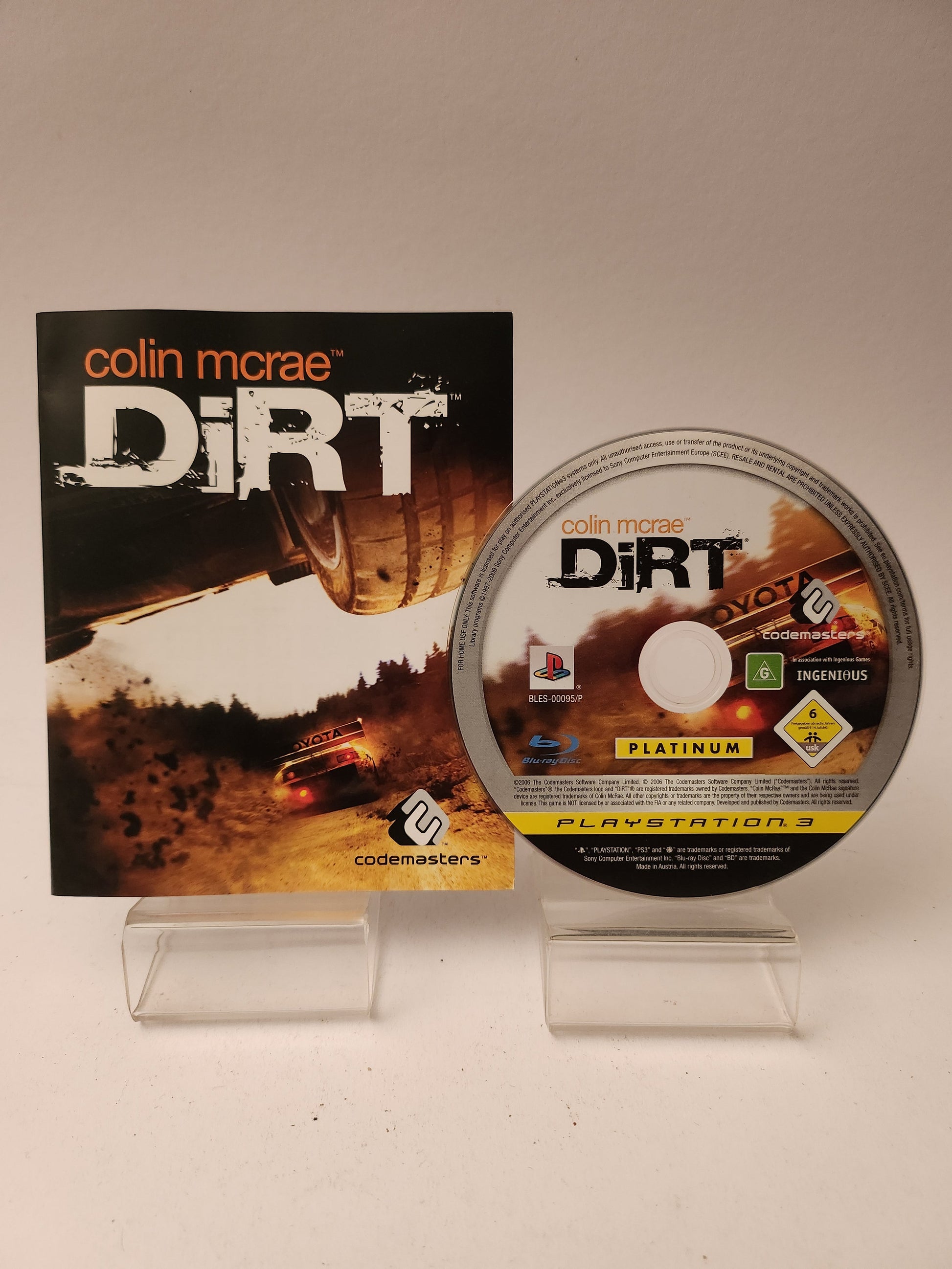 Colin McRae Dirt Platinum Playstation 3 - playstation 3 Games