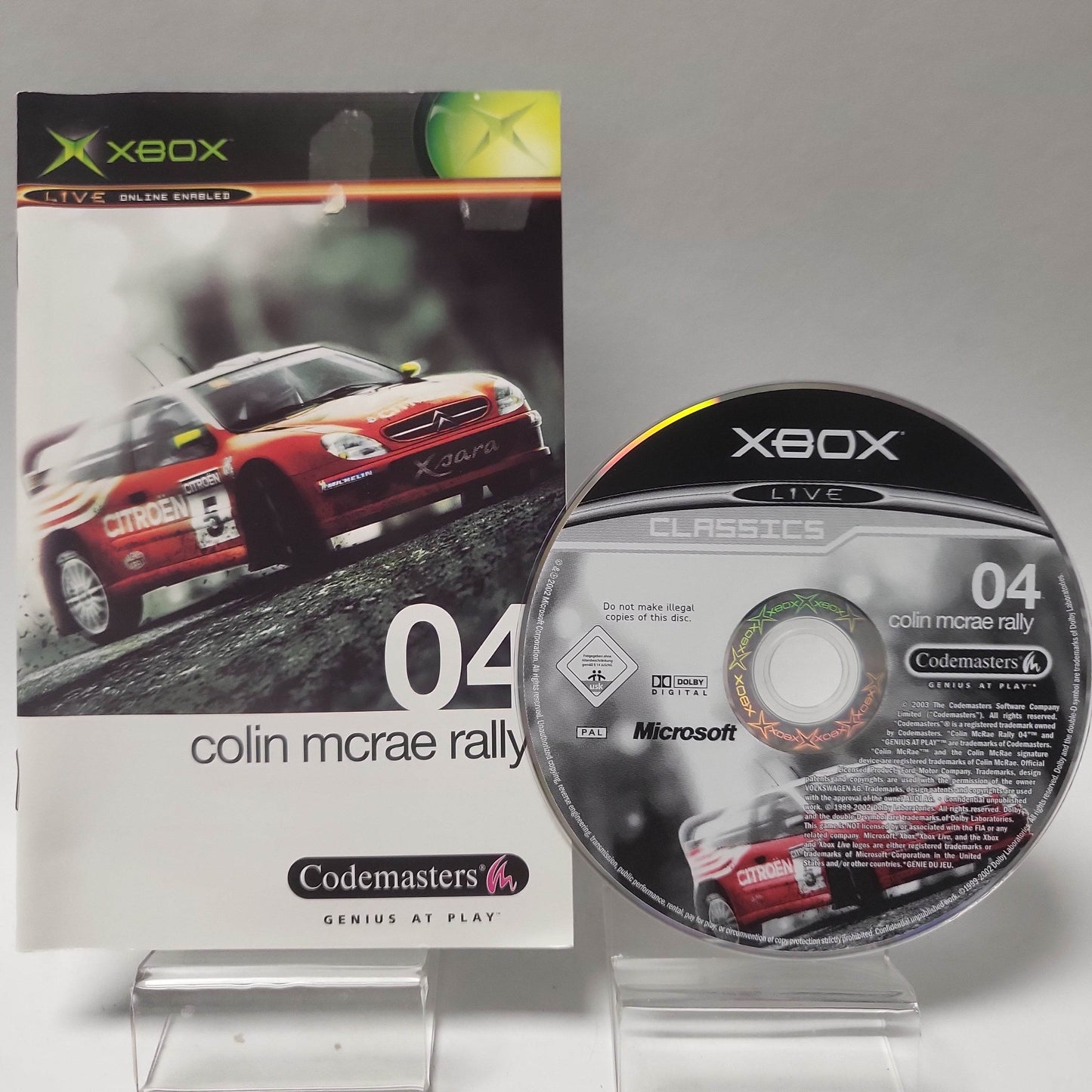 Colin Mcrae Rally 04 Classics Xbox Original - Feniks Gameshop