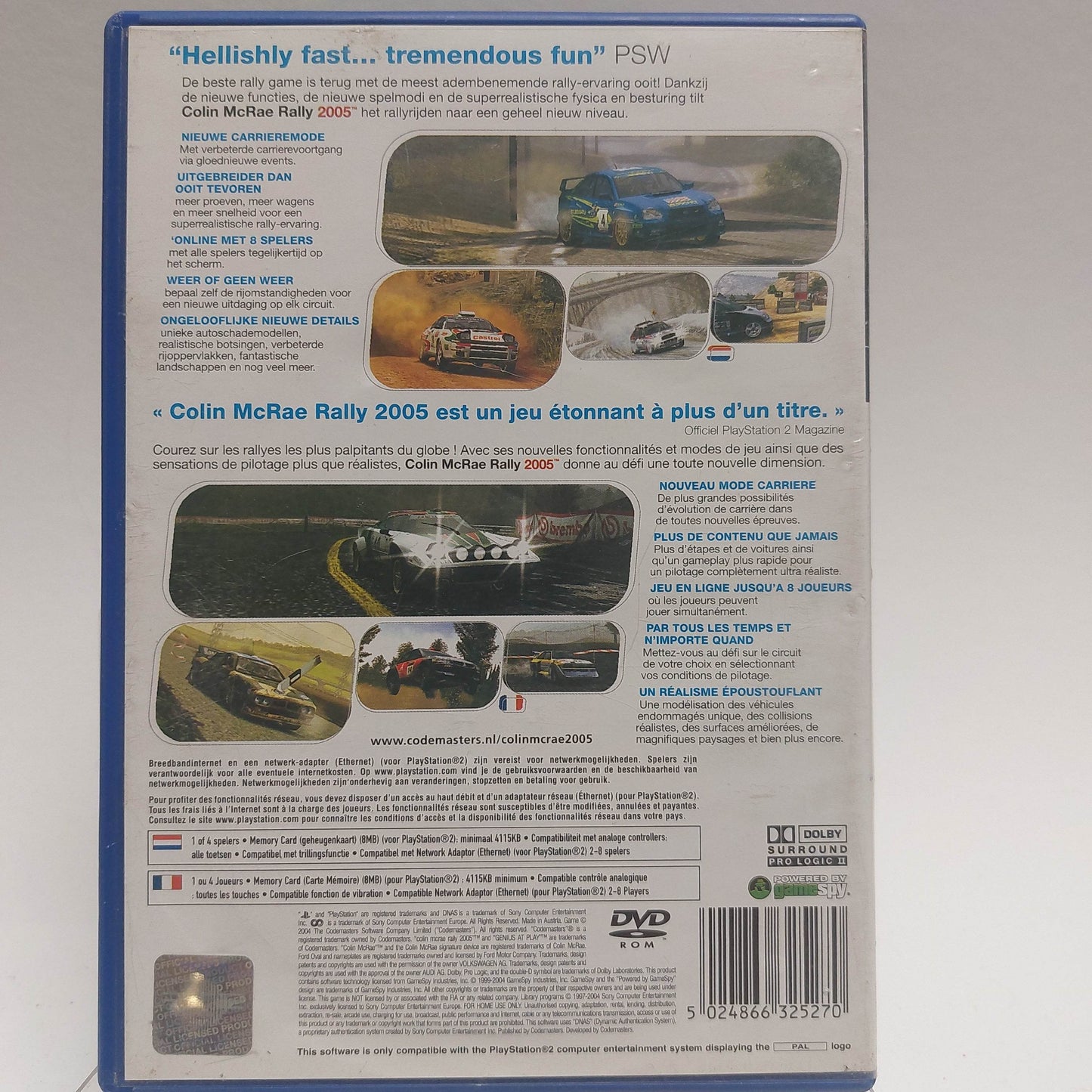 Colin McRae Rally 2005 Playstation 2 - Feniks Gameshop