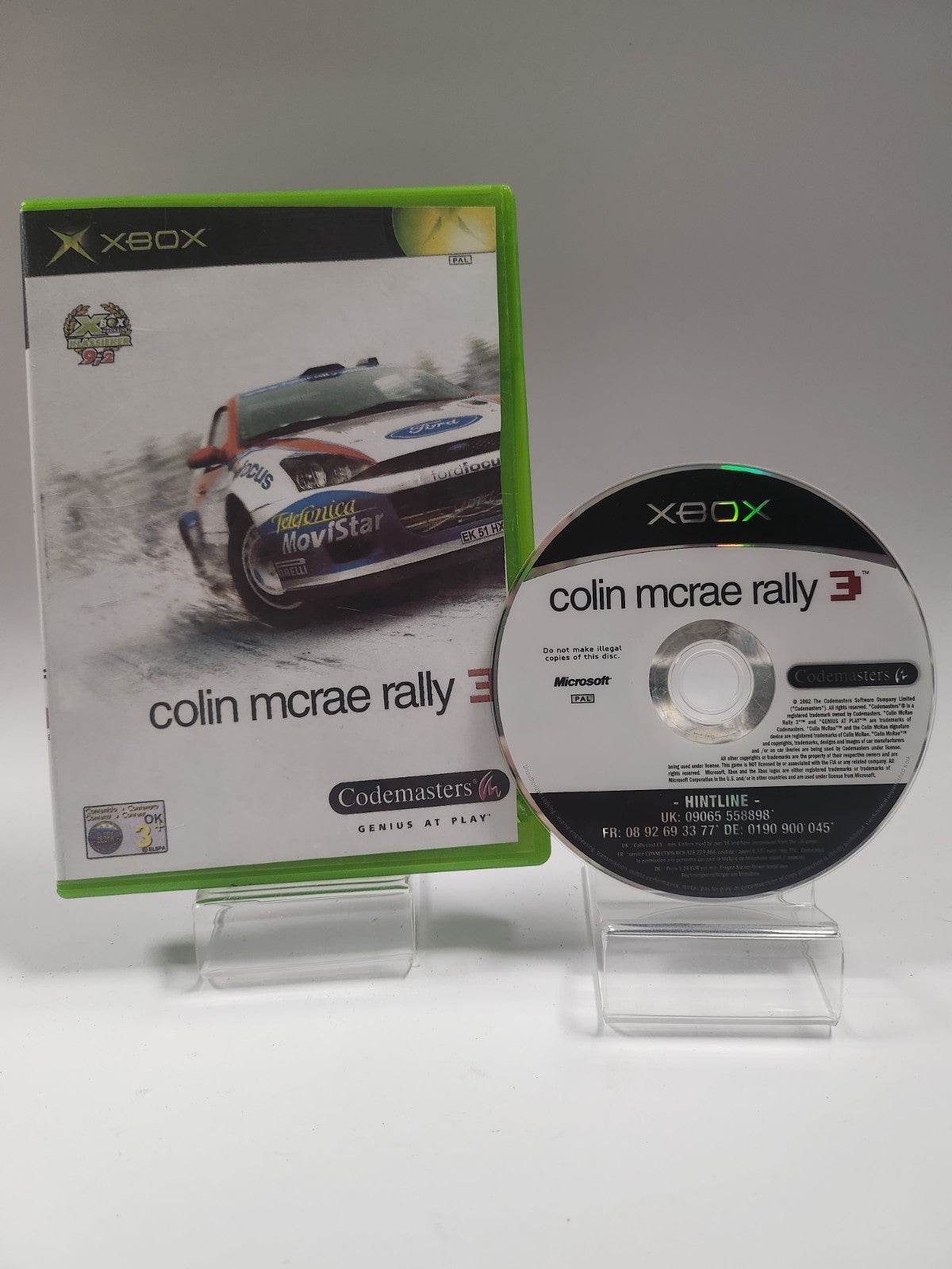 Colin McRae Rally 3 (Copy Cover) Xbox Original - Feniks Gameshop