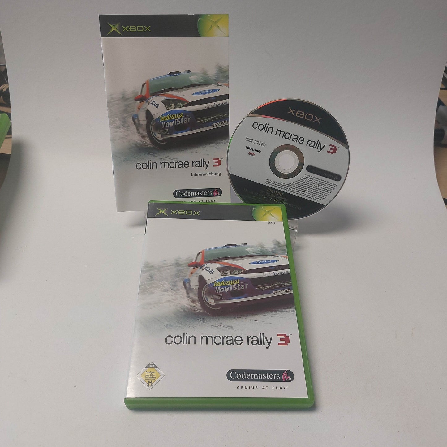Colin Mcrae rally 3 Xbox Original - Feniks Gameshop