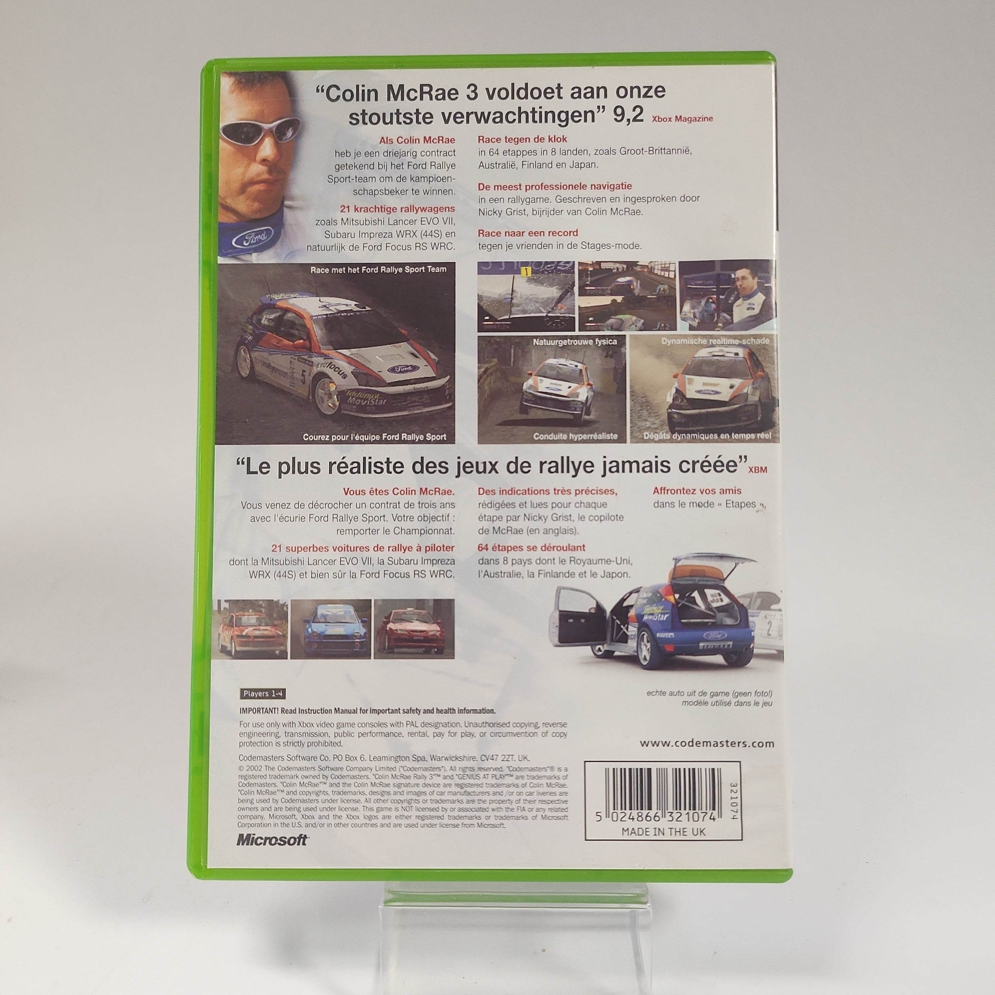 Colin McRae Rally 3 Xbox Original - Feniks Gameshop