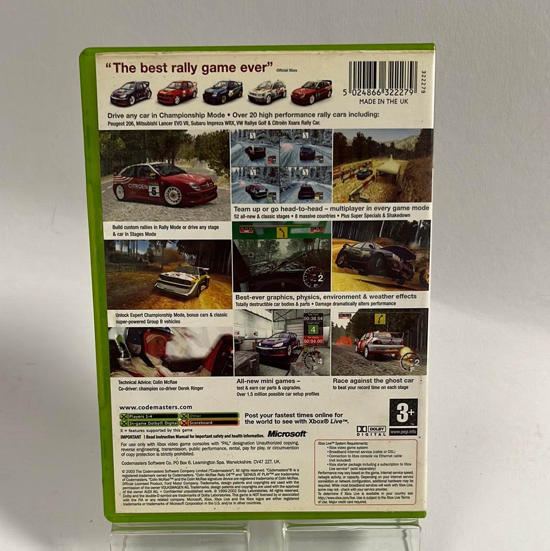 Colin Mcrea Rally 04 Classics (copy cover) Xbox Original - Feniks Gameshop