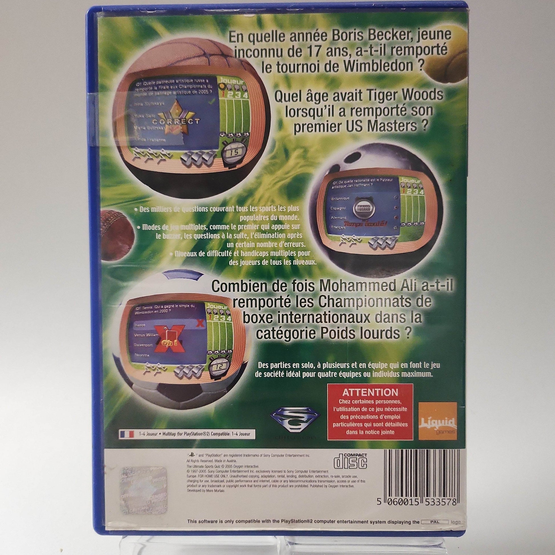 Collection Quizz Sport Playstation 2 - Feniks Gameshop