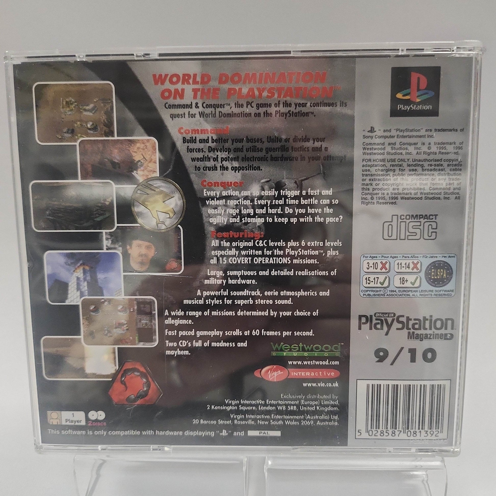 Command & Conquer (No Book) Platinum Playstation 1 - Feniks Gameshop
