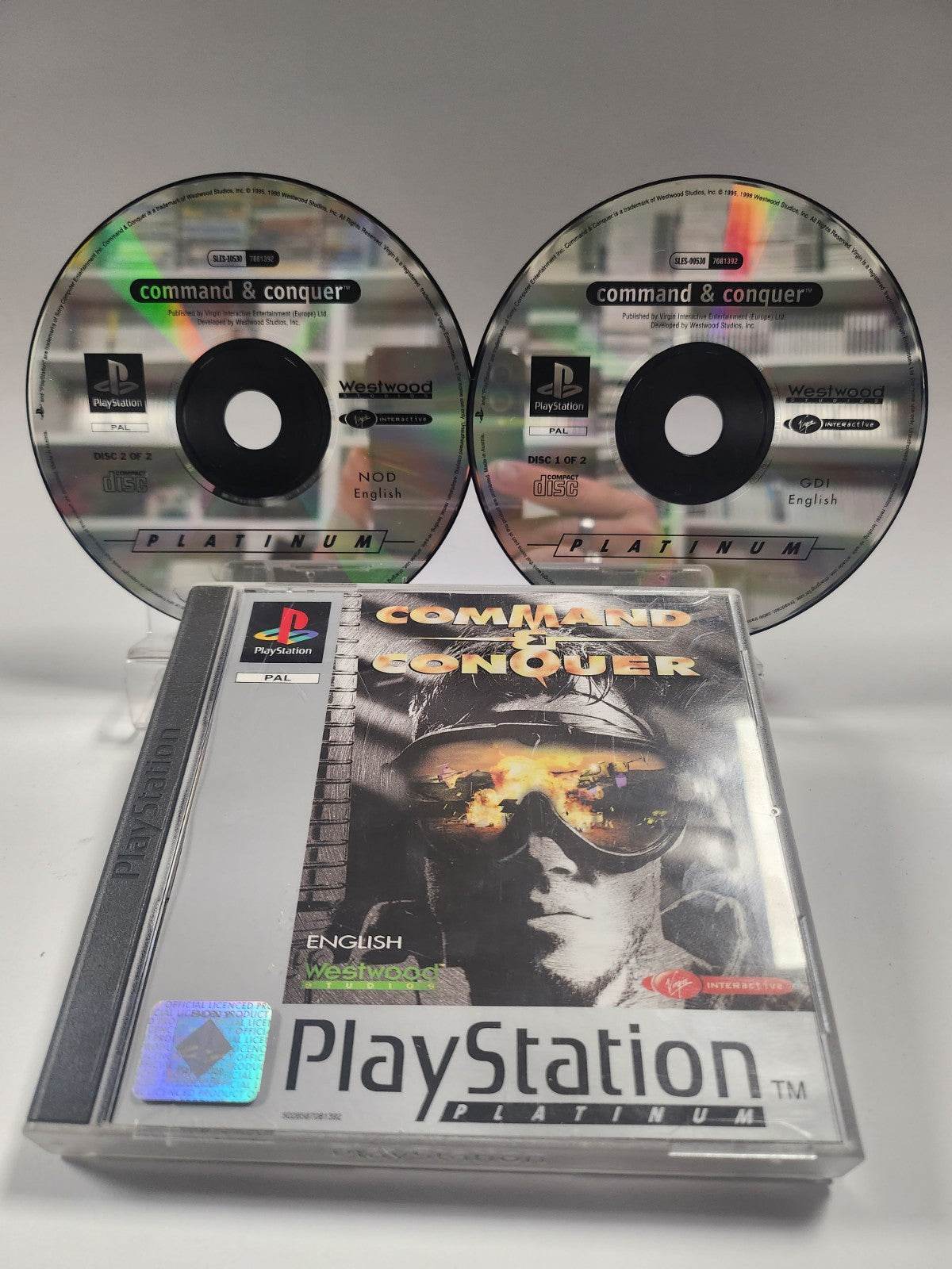 Command & Conquer (No Book) Platinum Playstation 1 - Feniks Gameshop