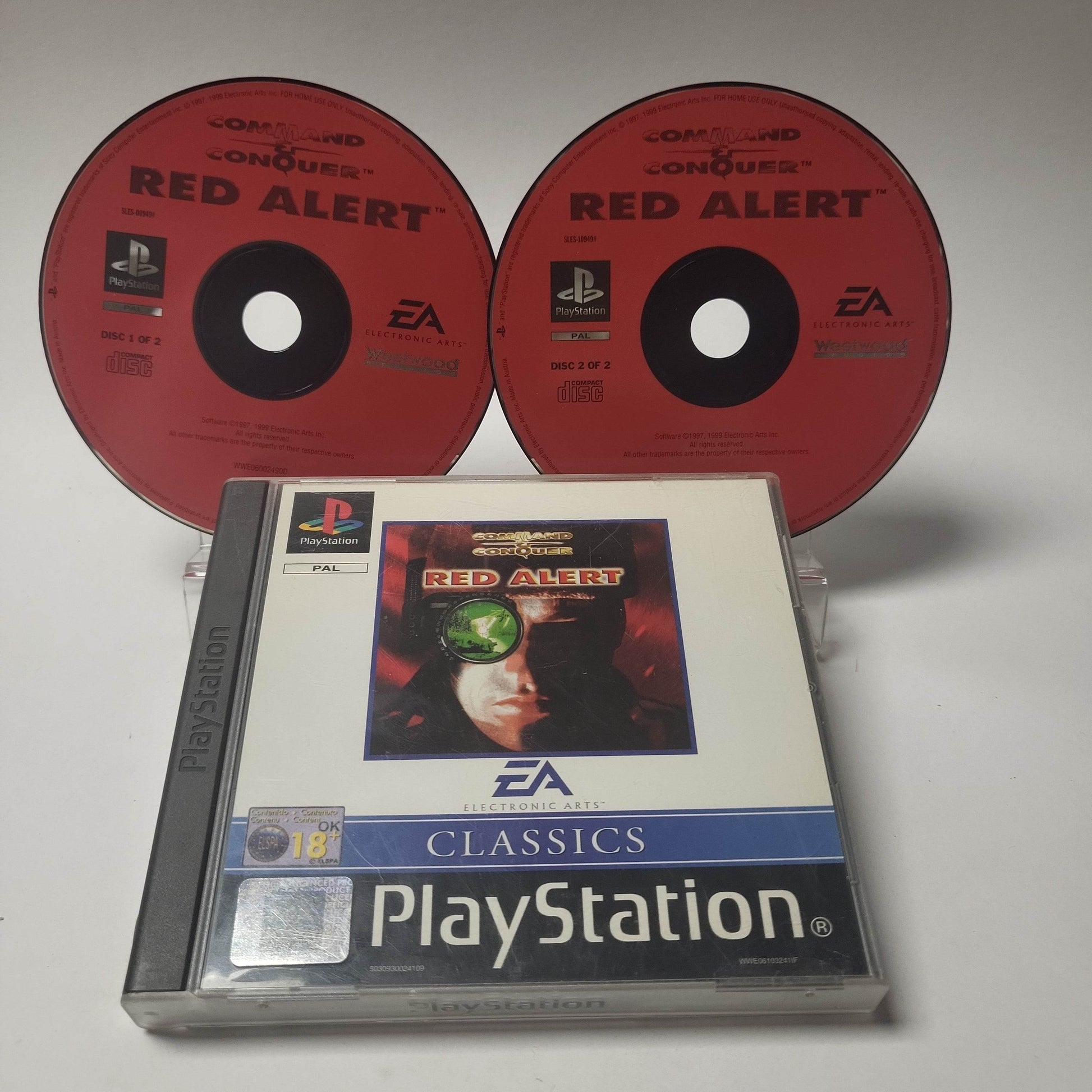 Command & Conquer Red Alert Classics (No Book) Playstation 1 - Feniks Gameshop