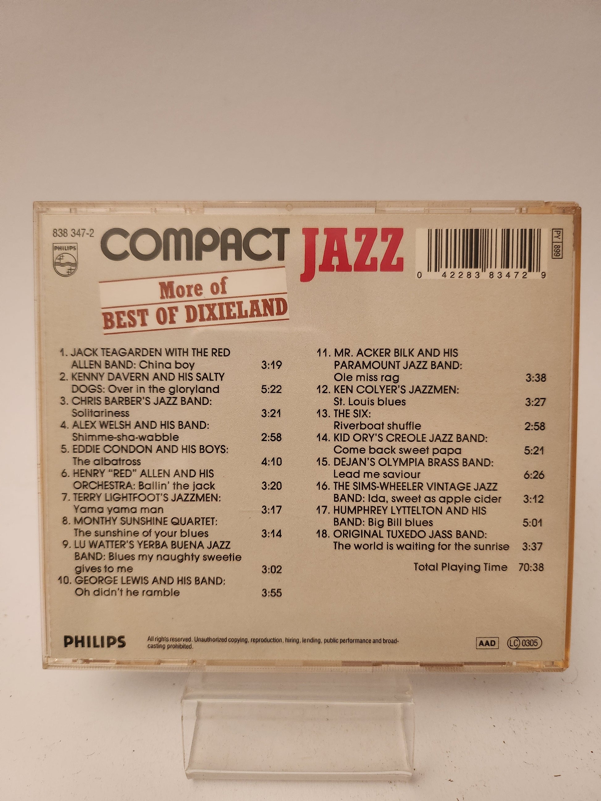 Compact Jazz: Most of Best of Dixieland CD - Cd