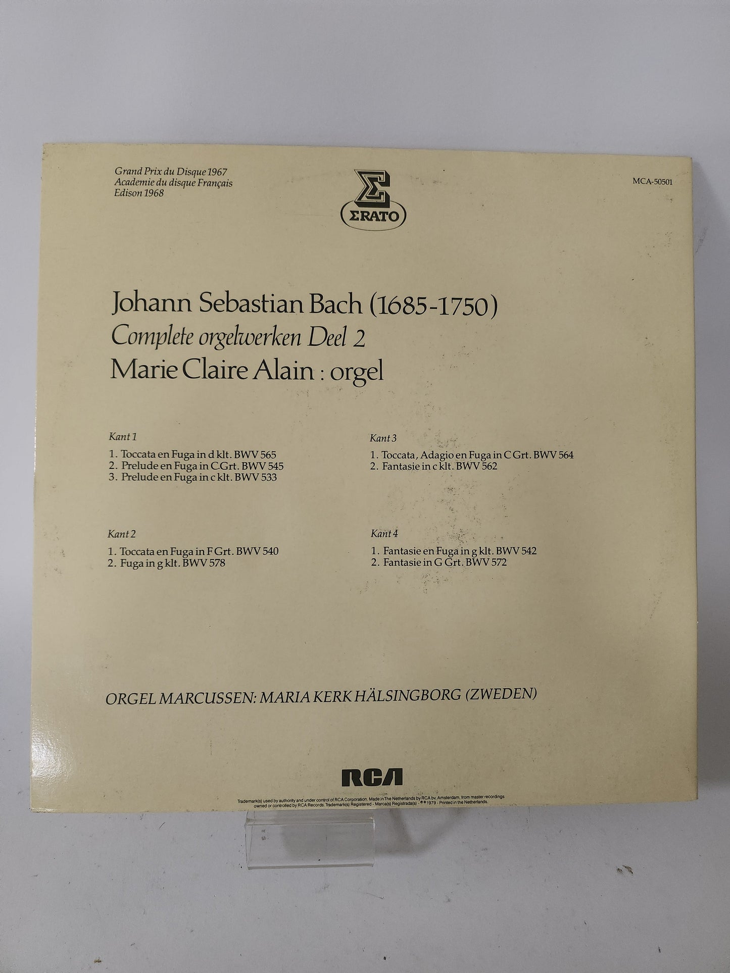 Complete Orgelwerken Deel 2 LP Vinyl - Lp Vinyl