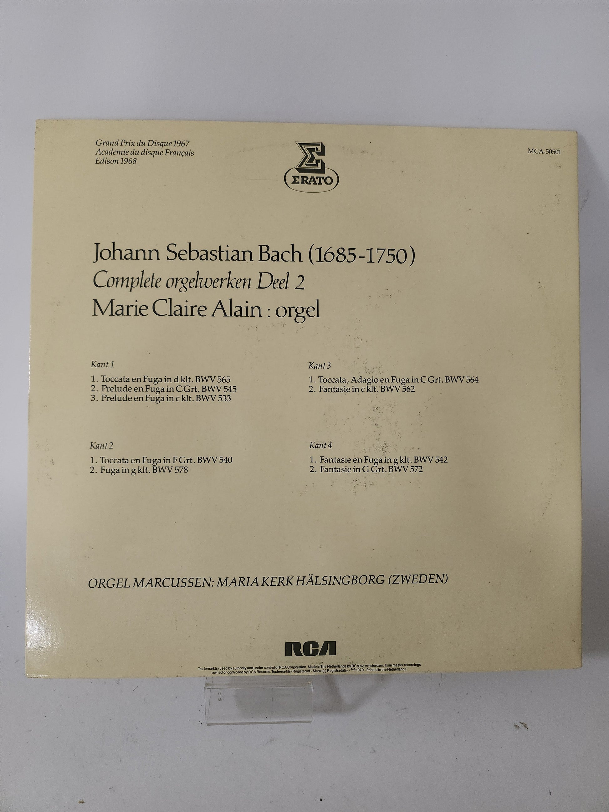 Complete Orgelwerken Deel 2 LP Vinyl - Lp Vinyl