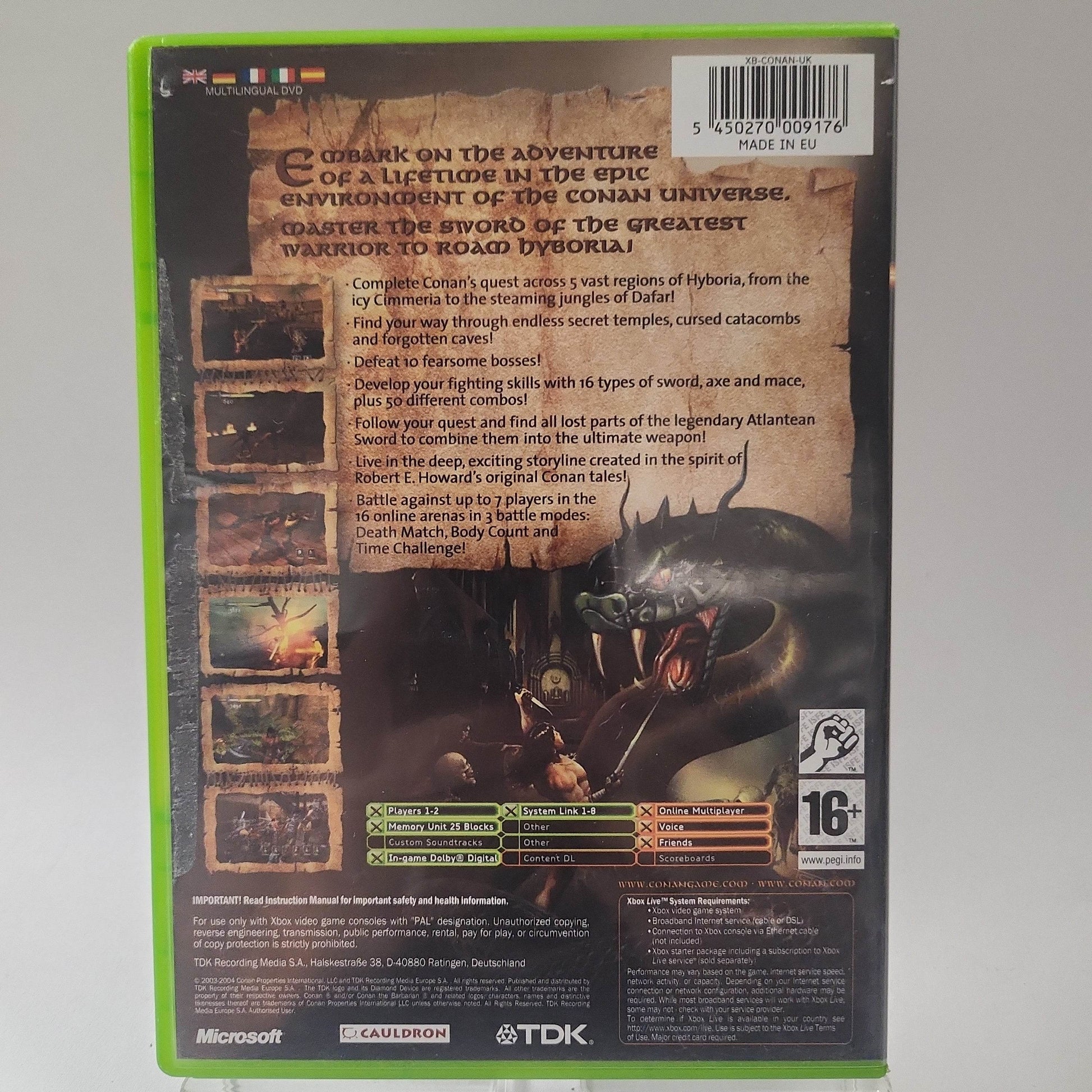 Conan Xbox Original - Feniks Gameshop