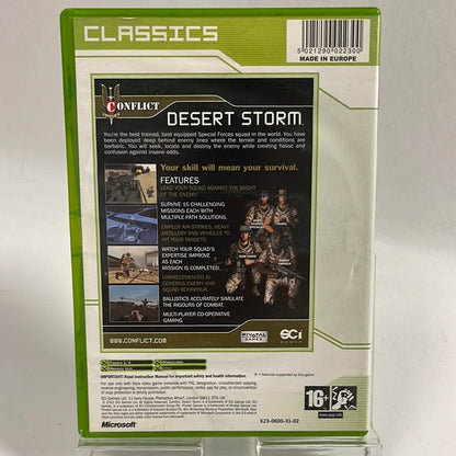 Conflict Desert Storm Classics Xbox Original - Feniks Gameshop