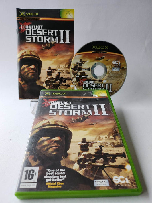Conflict Desert Storm II Back to Baghdad Xbox Original - Feniks Gameshop